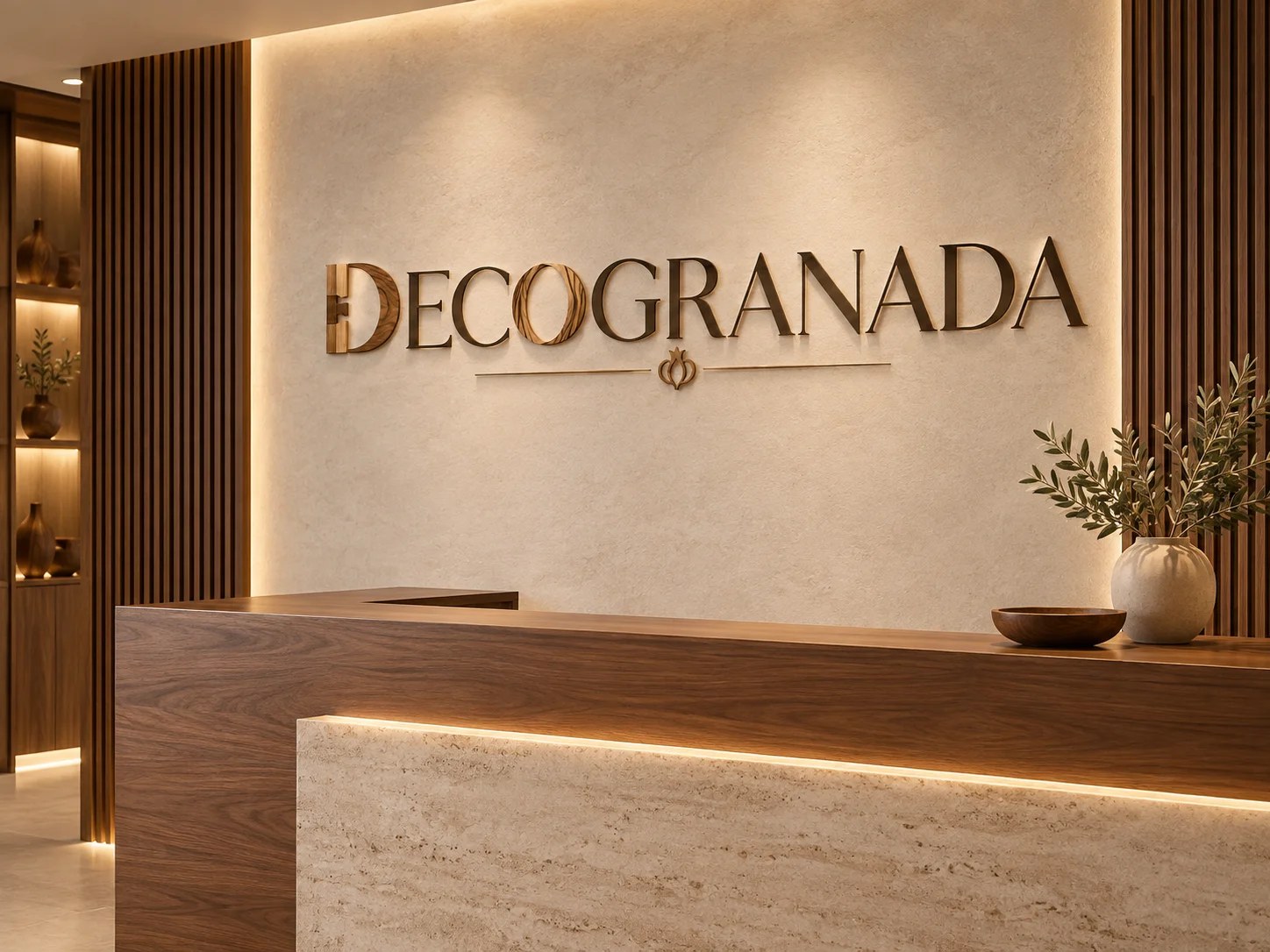 Mockup de identidad: Recepción