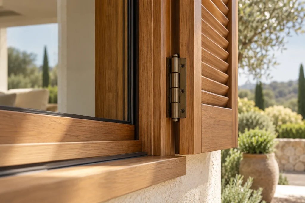 Inspiración: detalle de ventana y contraventana